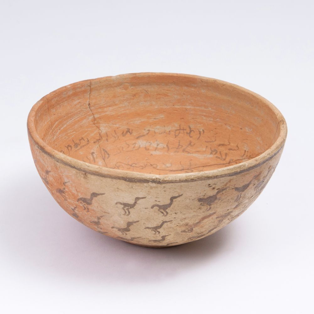 A Terracotta Incantation Bowl with Aramaic Inscription - image 4