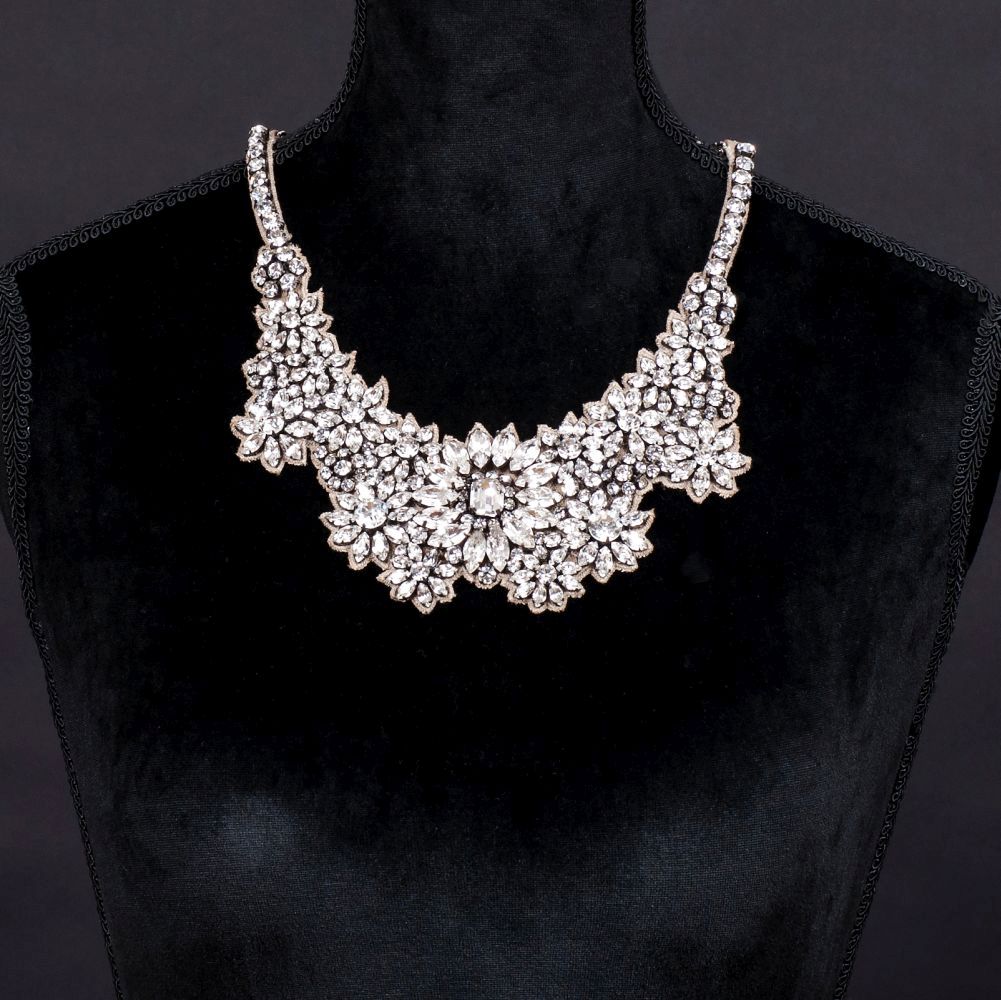 A Swarovski Flower Necklace