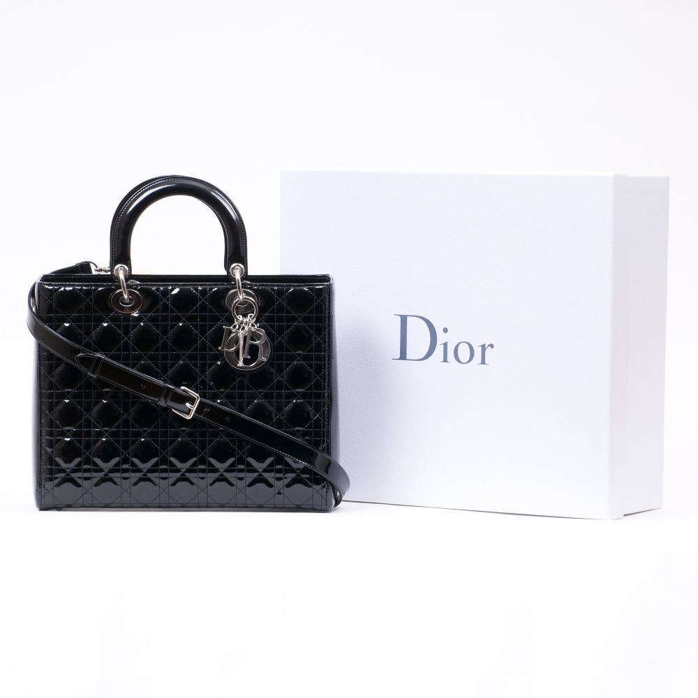 A Lady Dior Bag Black - image 2