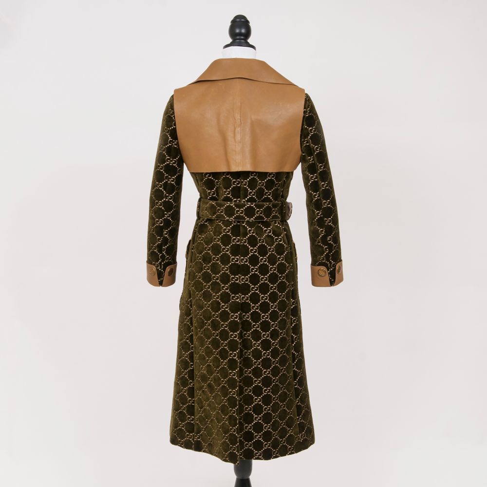 GG Velvet Coat Dark Olive - Bild 2