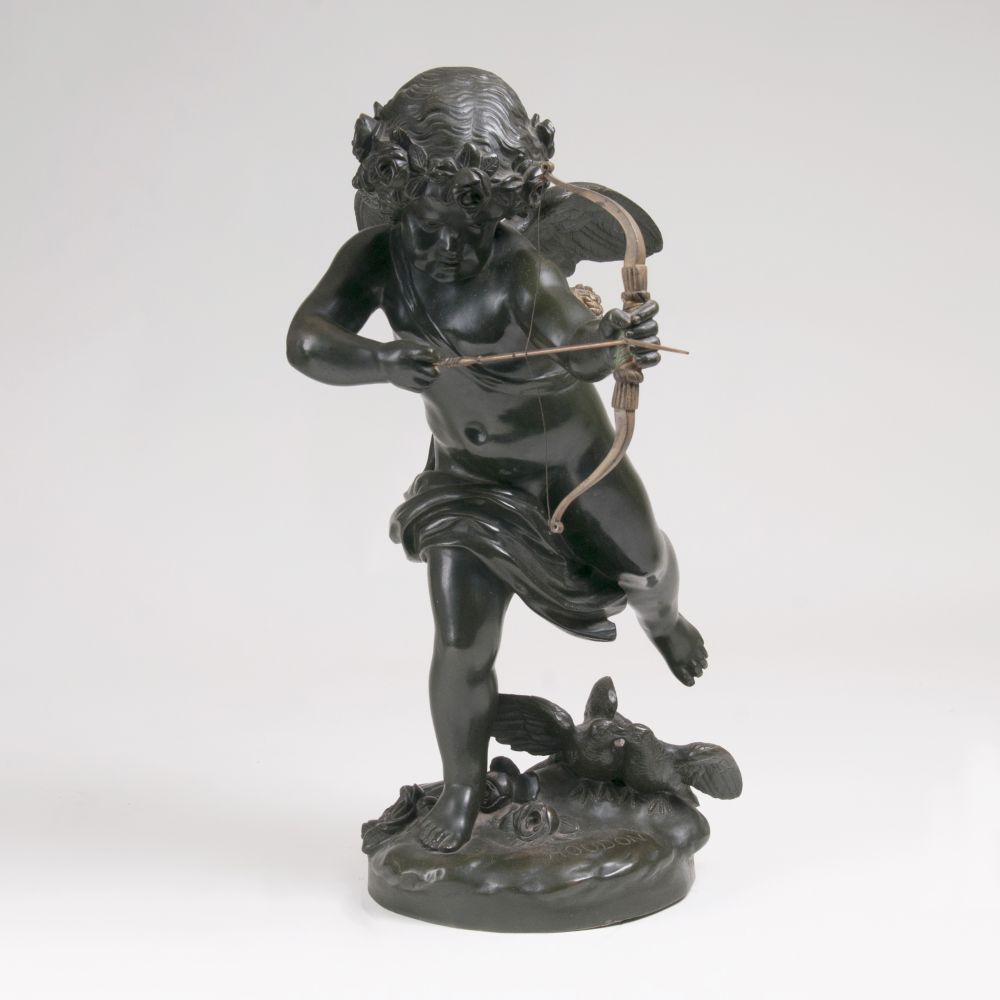 Jean-Antoine Houdon, nach - Figur 'Cupido' Figur 'Cupido'