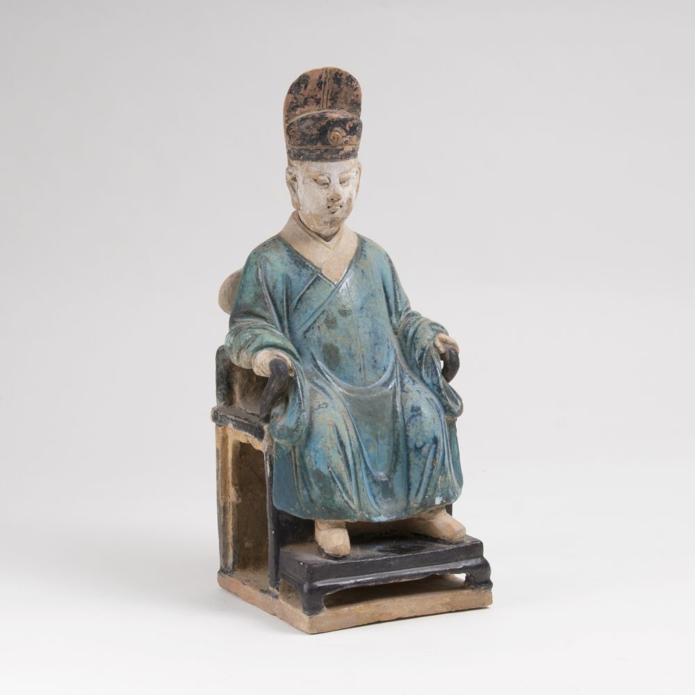 A Seated Chinese Dignitary