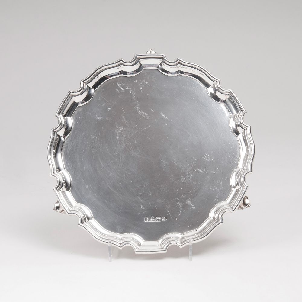 A small George V. Salver