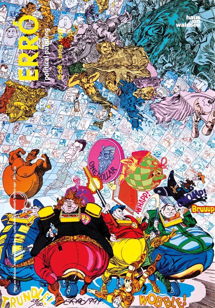 Erró, eigentl. Gudmundur Gudmundsson - Political Painting Political Painting