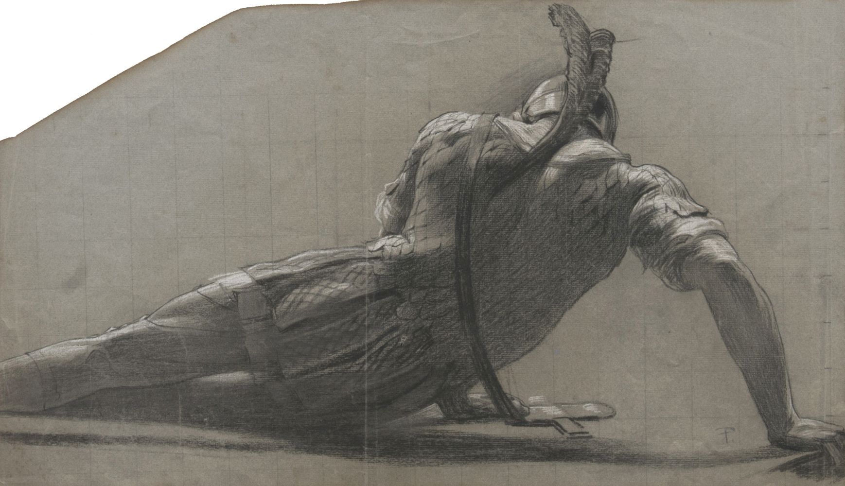 Ludwig Fahrenkrog - Vier Zeichnungen 'Figuren' Vier Zeichnungen 'Figuren'
