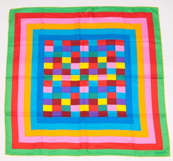 A Multicolored Silk Scarf '1973'