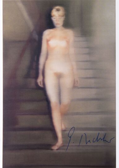 Ema - Nude on a Staircase