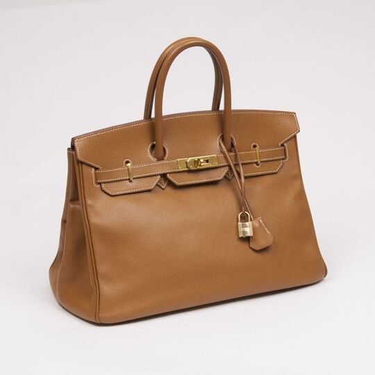 Birkin Bag 35 Gold Epsom