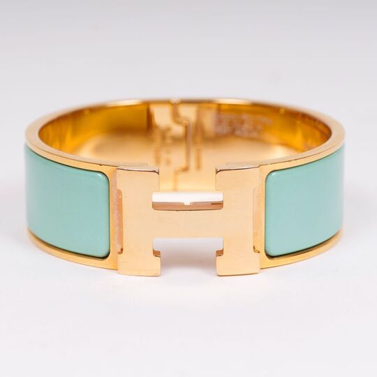 A Bangle Bracelet Clic Clac H Vert Aqua