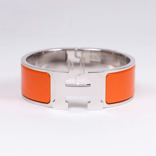 A Bangle Bracelet Clic Clac H Orange