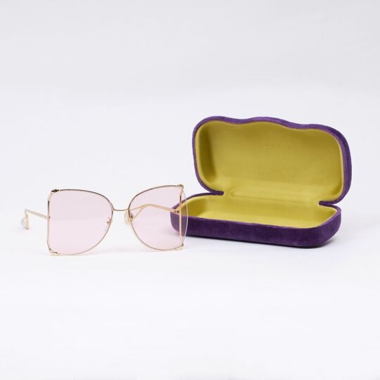 Oversized Rose Sunglasses 'Butterfly Style'