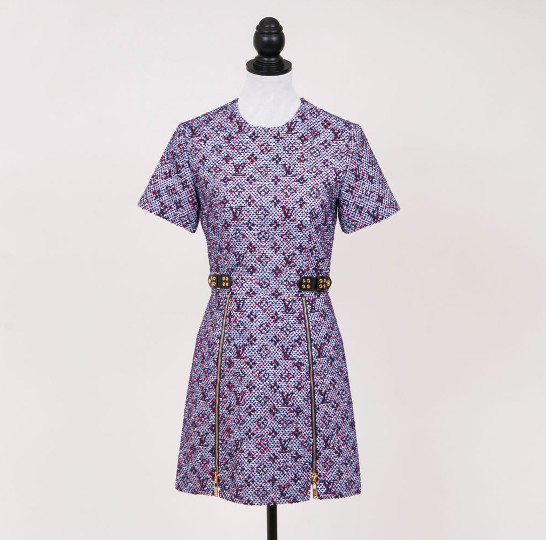 A Game-On Martingale Straight Cut Dress