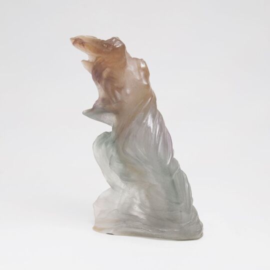 A Glass Sculpture 'Venus of Milo' for Daum