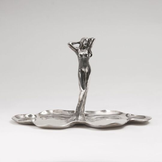 An Art Noveau Figural Bowl