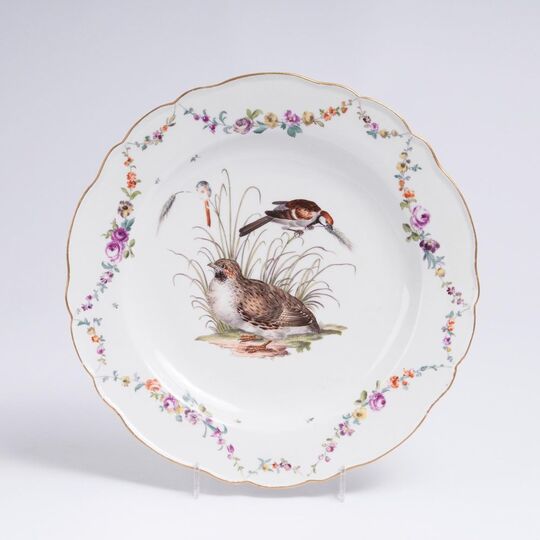A Plate with Quail