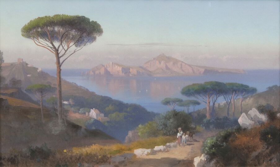 View onto Capri