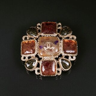 A Gripoix Brooch Byzantine Style