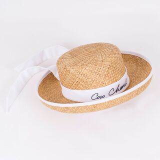 A Coco Chanel Straw Hat 'Venezia'