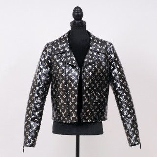 Monogram Printed Biker Jacket