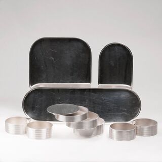 A Set of 6 Modern Table Accessoires