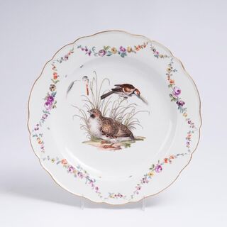 A Plate with Quail