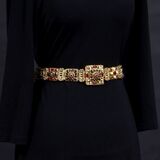 Chain Belt mit Filigree-Dekor im byzantinischen Stil - Bild 1