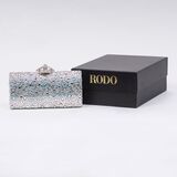 A Tube Clutch with Allover Swarovski Crystal - image 3