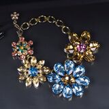 Grande Swarovski-Collier 'Fiori - Luce e Colore' - Bild 2