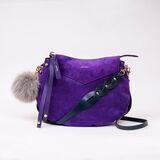 A Hobo Bag Purple