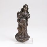 An Early Baroque Figure of 'Mary from a Crucifixion Group'