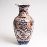 Grosse Imari-Vase mit Blumen und Vögeln - Bild 2