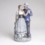 Grosse Figurengruppe 'Henrik und Else'