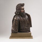 A Late Gothic Bust of an Apostle - image 1