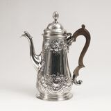 A George II Coffee Pot