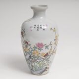 Kleine chinesische Balustervase - Bild 1