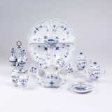 A Set of Royal Copenhagen 'Musselmalet'