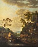 Landscape with Water Mill