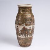 Große Satsuma-Vase mit feinstem Dekor - Bild 2