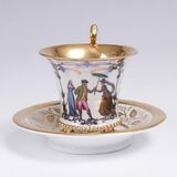 A Cup with Gallant Scene or View of Frankfurt - image 1