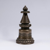 Bronze-Stupa