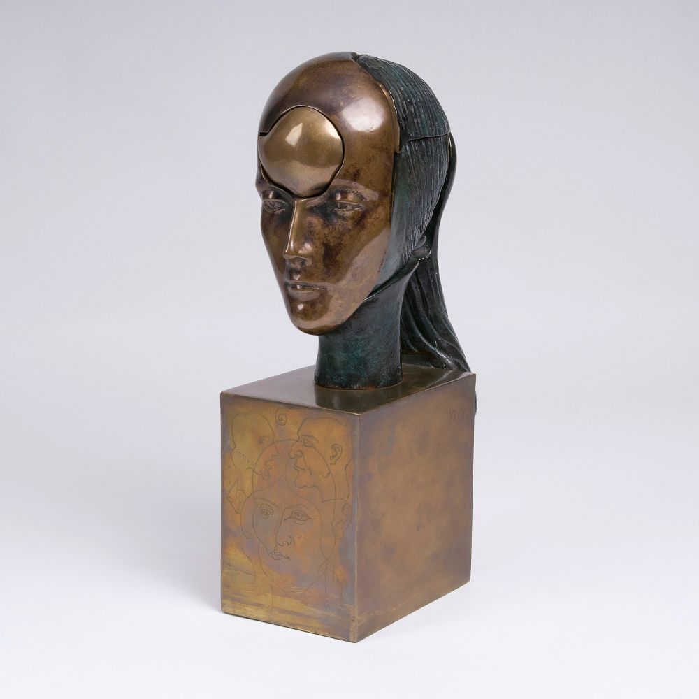 Francisco Barón - Head of a Young Woman Head of a Young Woman