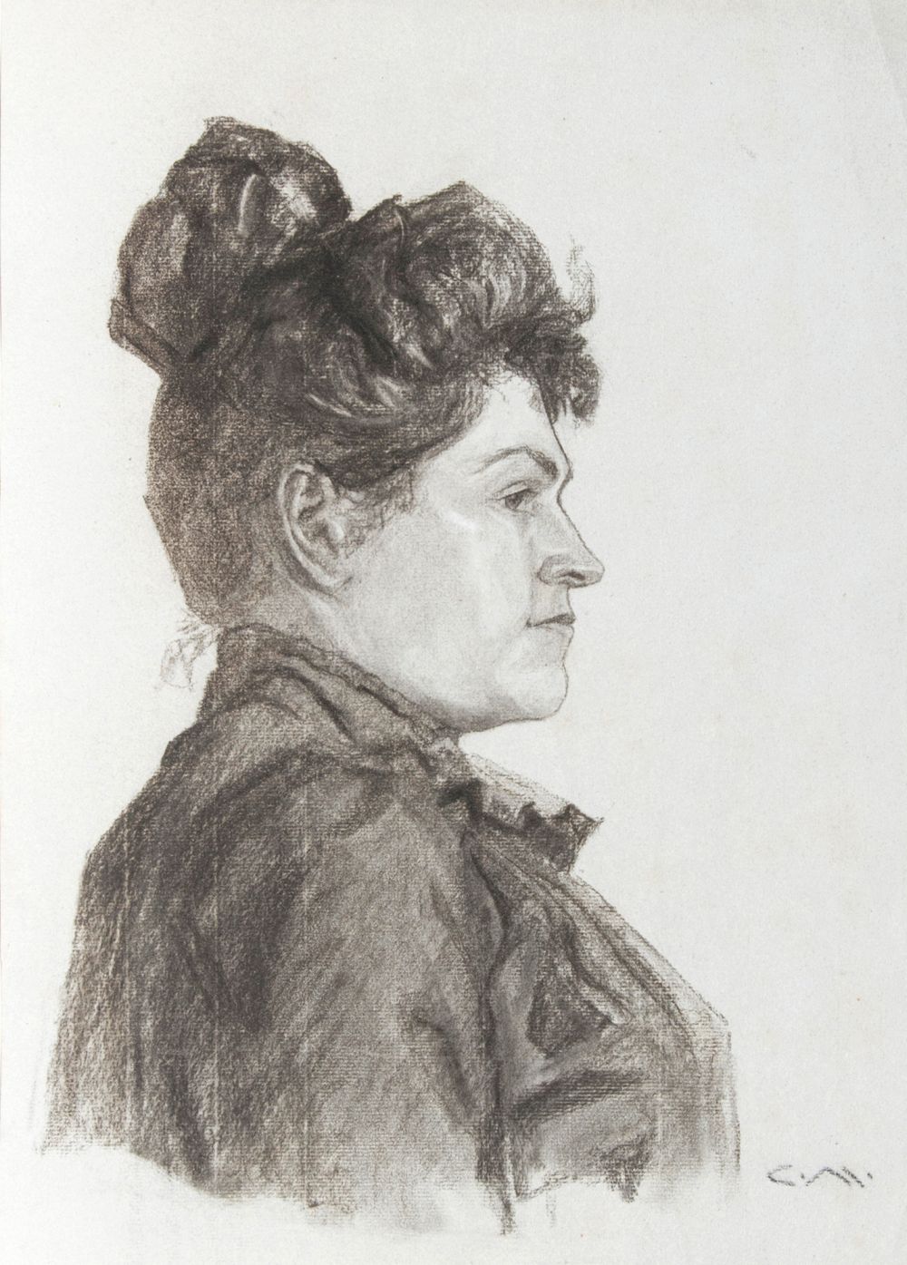 Woman in Profile