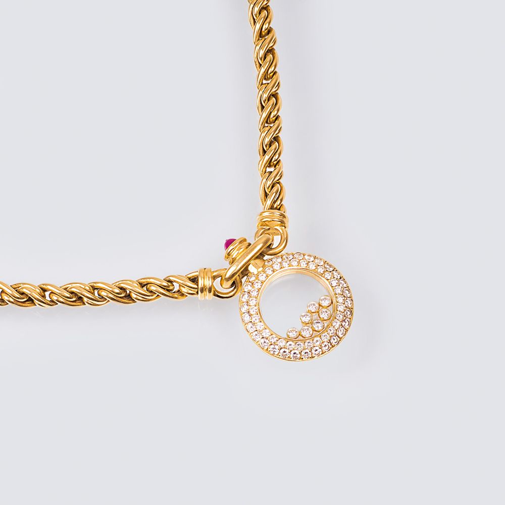 Chopard hotsell necklace diamond