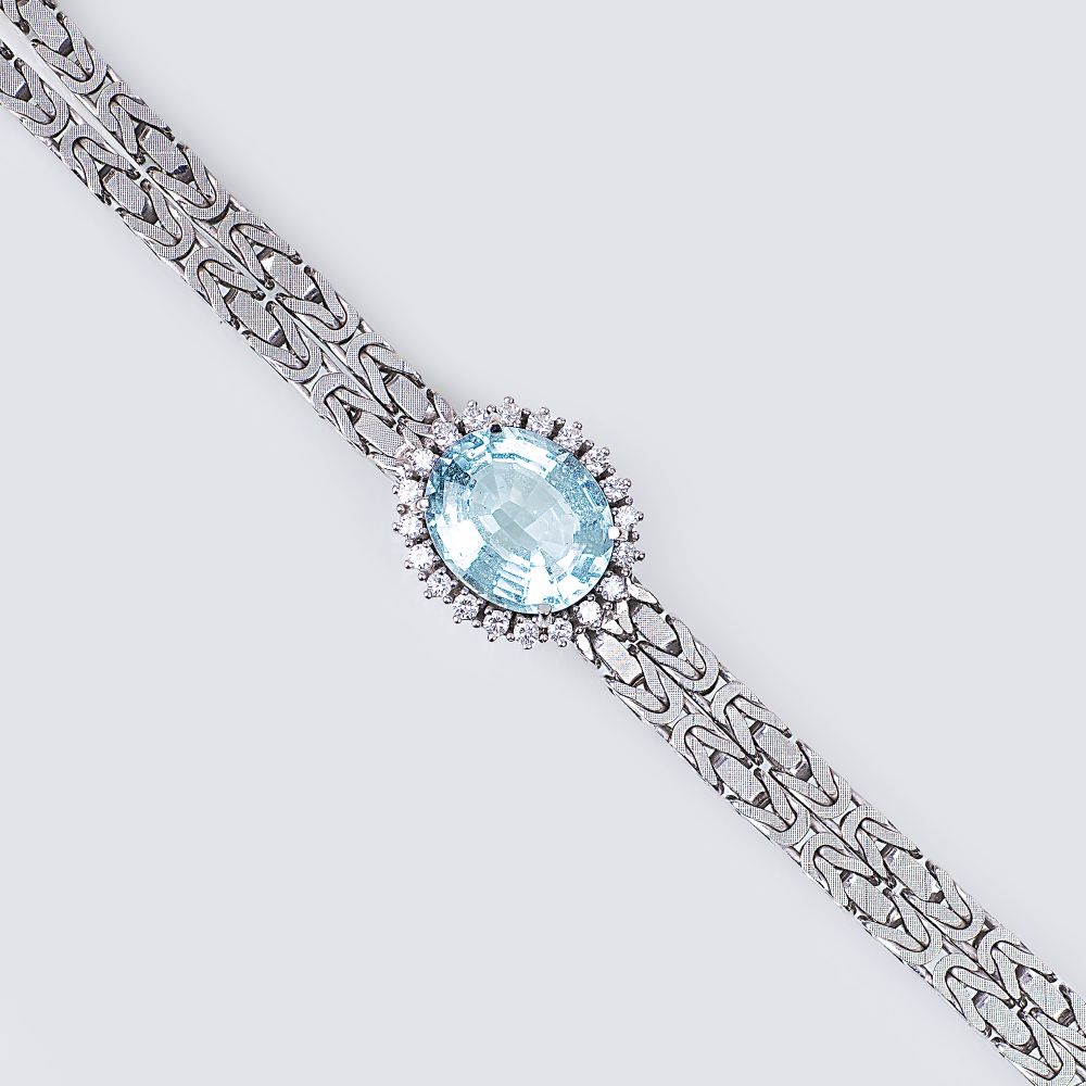 Vintage Aquamarin-Armband