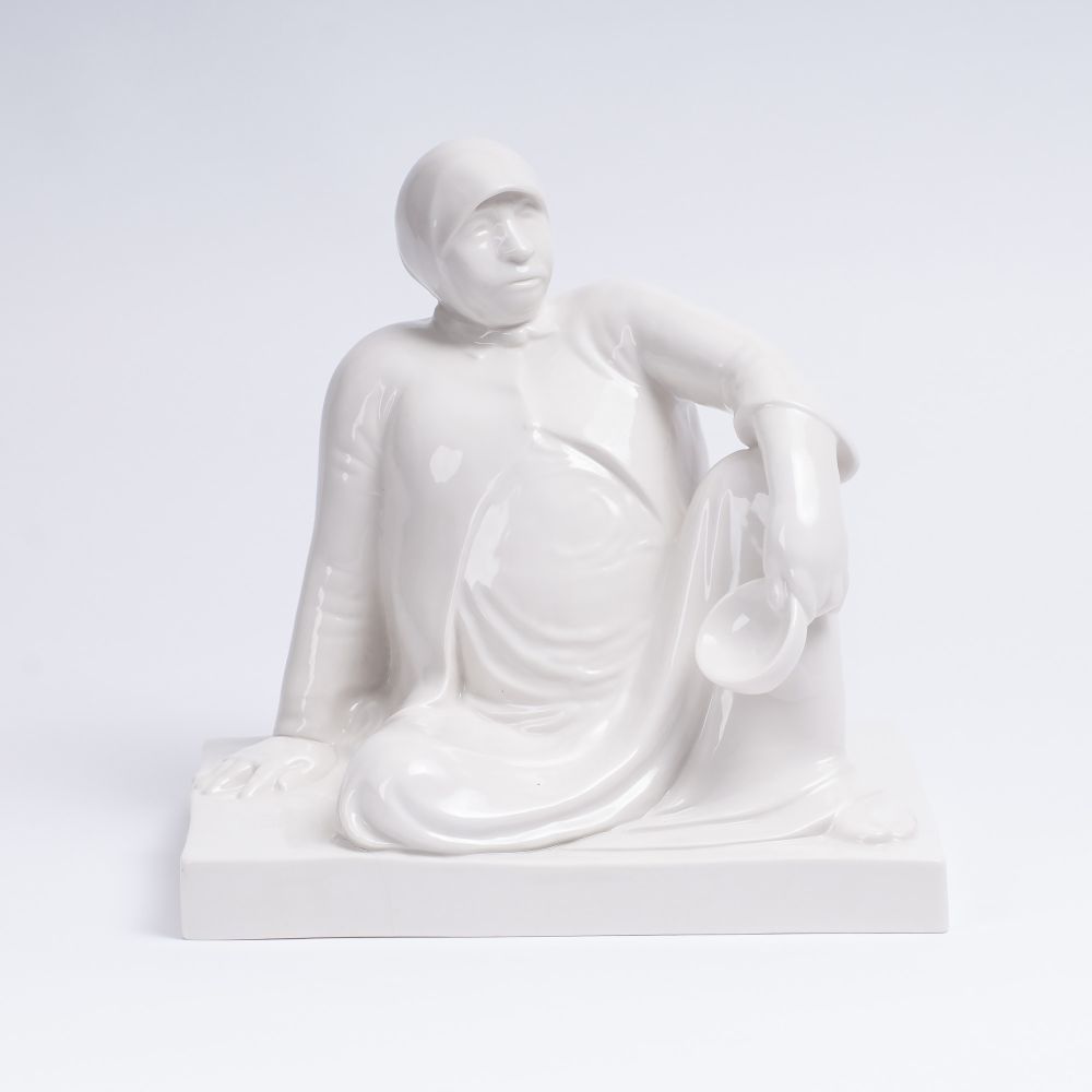 Ernst Barlach - Russische Bettlerin mit Schale Russische Bettlerin mit Schale