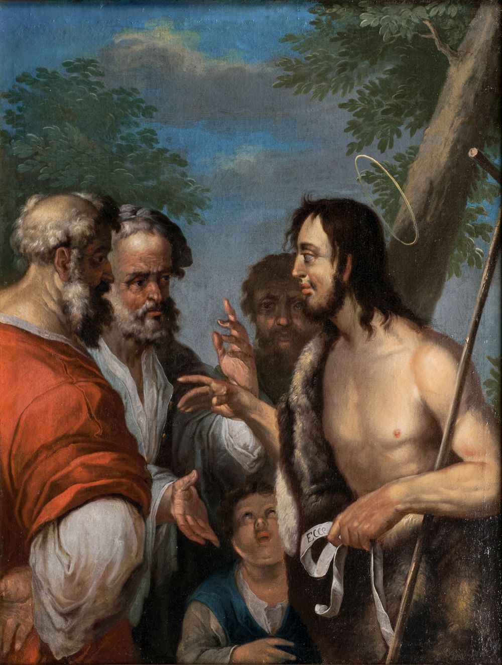 The Preaching of St. John the Baptist