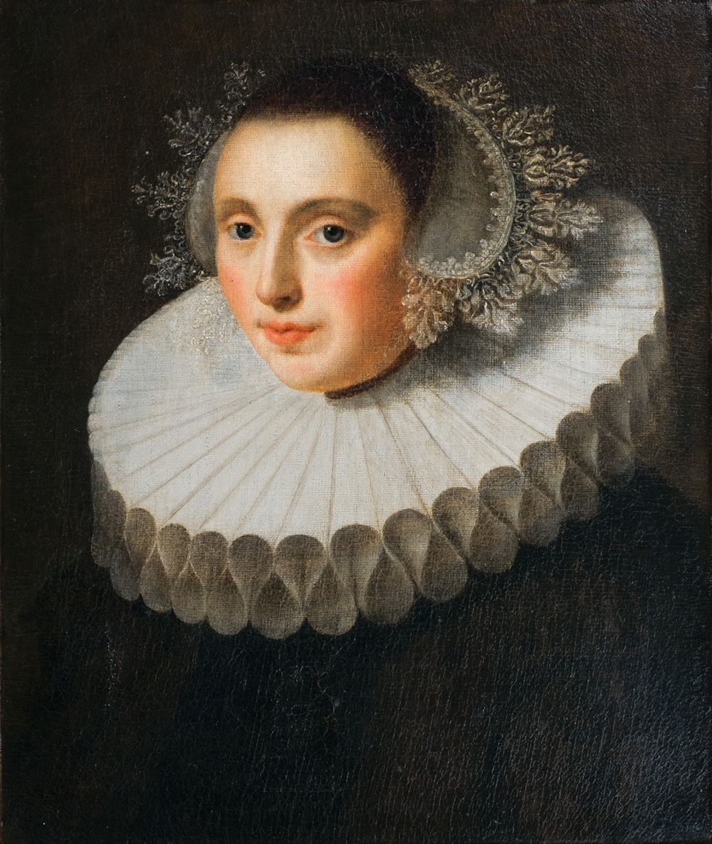 Paulus Moreelse, in der Art des - Portrait einer Dame Portrait einer Dame