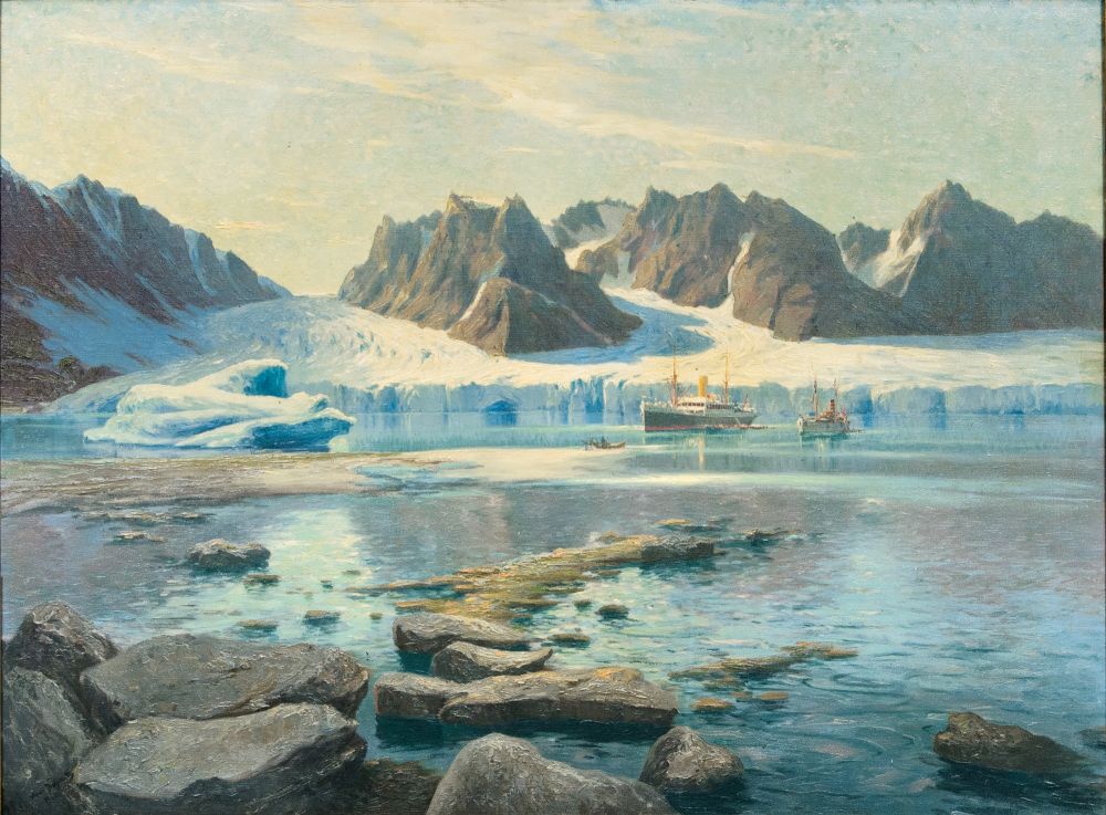 Hans Bohrdt - Spitzbergen-Fahrt 1910 Spitzbergen-Fahrt 1910