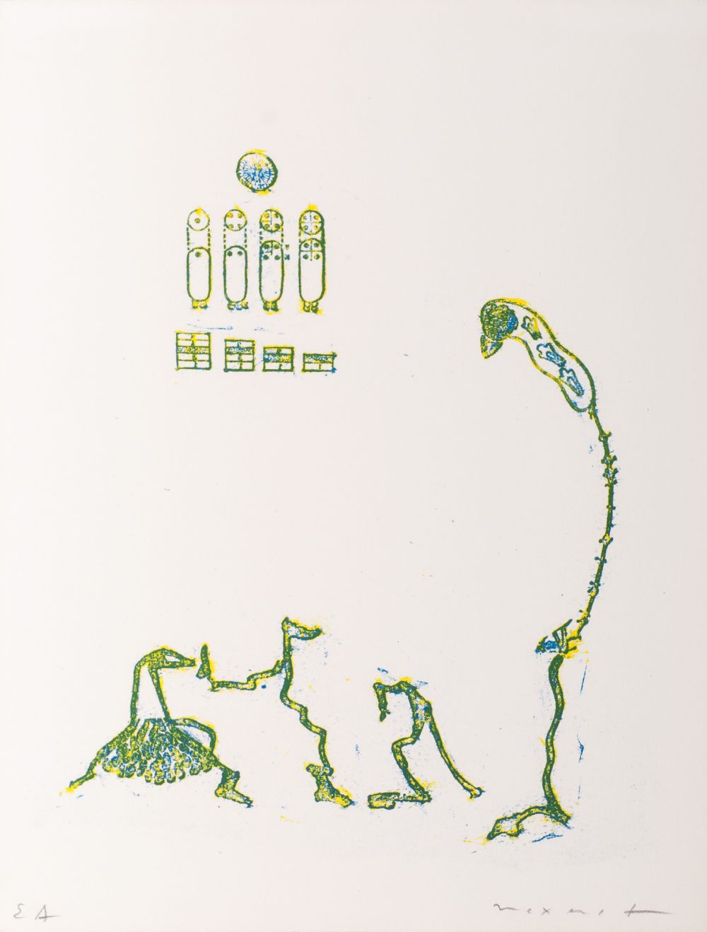 Max Ernst - Wunderhorn VII Wunderhorn VII
