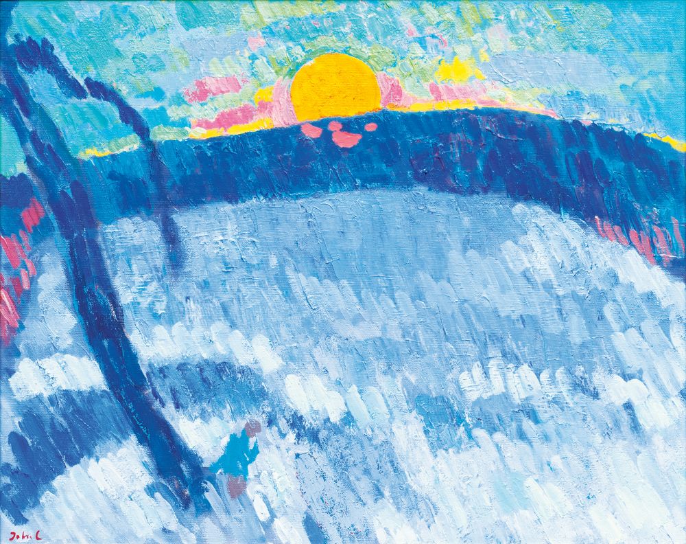 Johannes Carstensen - Wintersonne Wintersonne